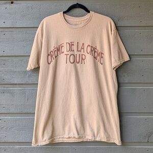 Jack Harlow Size Large Graphic T-Shirt Creme De La Creme Tour